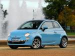 Fiat 500 TwinAir 2010 года (UK)
